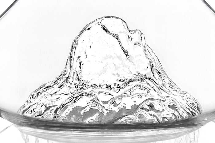 Carafe à vin Alaskan Maker Topographic Pic du midi en verre cristallin