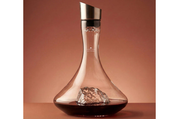 Carafe à vin Alaskan Maker Topographic Zugspitze en verre cristallin