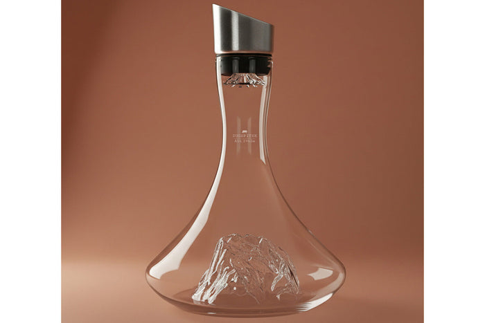 Carafe à vin Alaskan Maker Topographic Zugspitze en verre cristallin