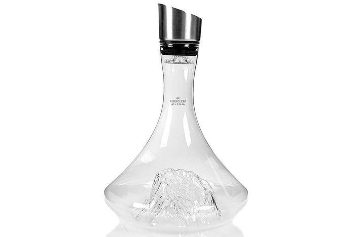 Carafe à vin Alaskan Maker Topographic Zugspitze en verre cristallin