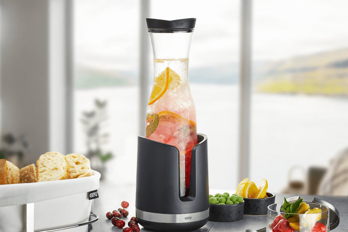 Carafe Gefu Smartline en verre borosilicate soufflé 1L