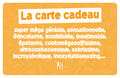 Carte cadeau Couteauxduchef