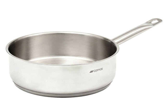 Casserole basse Comas Magna Expert en acier inoxydable - 24cm