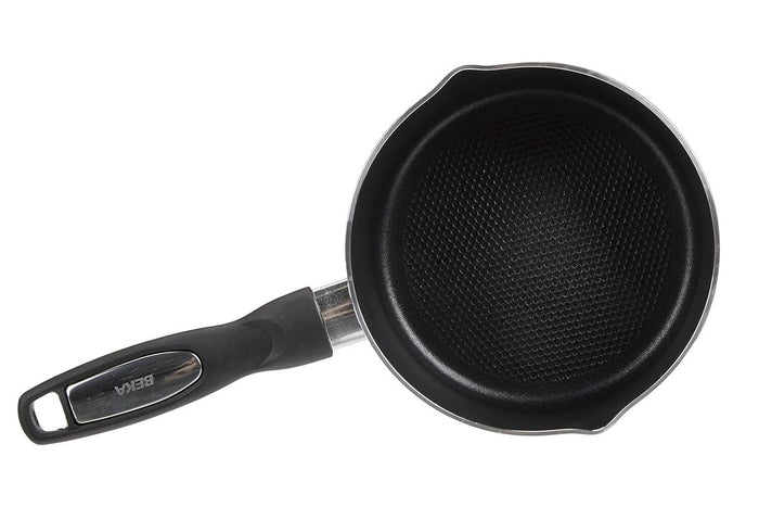 Casserole Beka Pro Induc en aluminium avec couvercle en verre 16cm