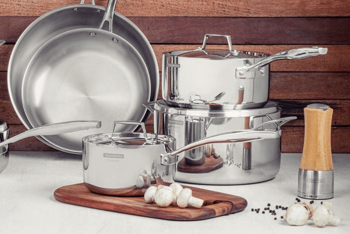 Casserole Tramontina Grano 1,7L en inox triple couche 16cm