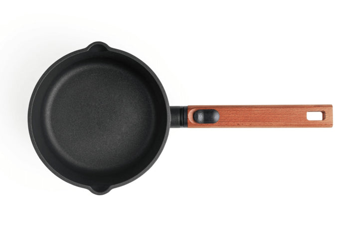 Casserole Woll Diamond QXR Eco Logic en fonte d'aluminium manche amovible bois 18cm