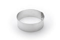 Cercle à entremets extensible De Buyer en inox hauteur 6,5cm - 18 à 36cm