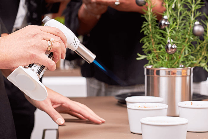 Chalumeau de cuisine Rösle en acier inoxydable