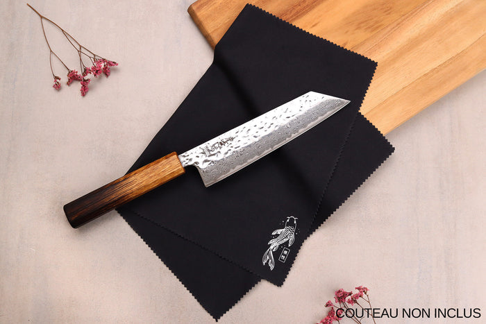 Chiffon microfibre pour nettoyer vos couteaux de cuisine