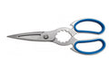 Ciseaux de cuisine Ambrogio Sanelli 21cm acier inoxydable manche bleu