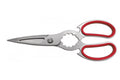 Ciseaux de cuisine Ambrogio Sanelli 21cm acier inoxydable manche rouge