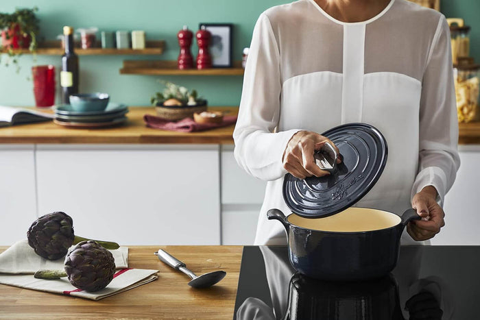 Cocotte Lagostina Tradizione en fonte émaillée 22cm