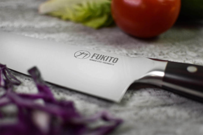 Coffret 2 couteaux Fukito Ebène X50 Chef + Office