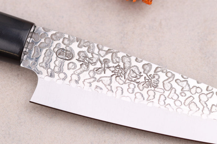 Coffret 2 couteaux japonais Satake Cutlery Tsuchime chef + deba