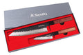 Coffret 2 couteaux Sayuto Séquoia San Mai Kiritsuke + Office