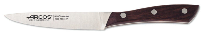 Coffret 3 couteaux de cuisine Arcos Natura : Office + Découper + Santoku