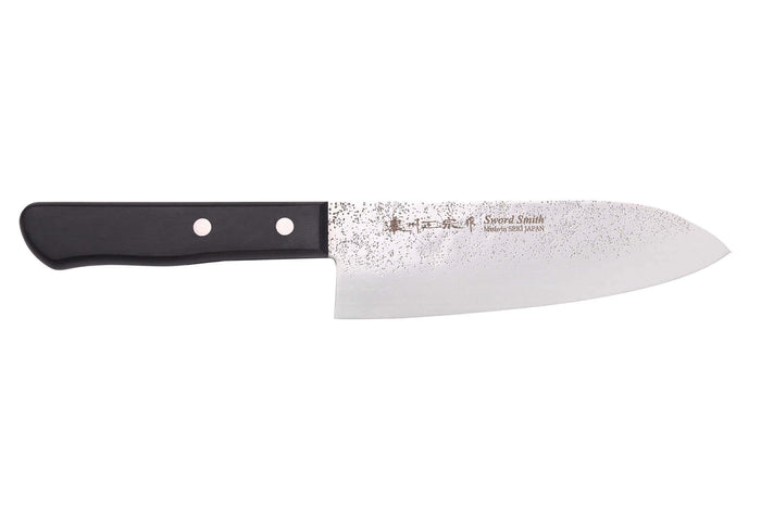 Coffret 3 couteaux japonais Satake Cutlery Nashiji santoku + nakiri + office