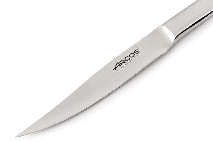 Coffret 4 couteaux à steak Arcos The Origin forgés en inox monobloc lame lisse 11cm
