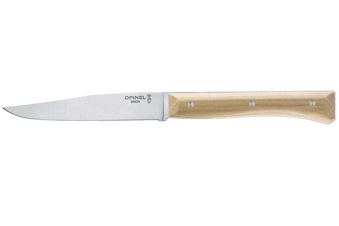 Coffret 4 couteaux de table Opinel Facette Panaché lame 11cm inox lisse