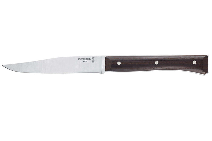 Coffret 4 couteaux de table Opinel Facette Panaché lame 11cm inox lisse