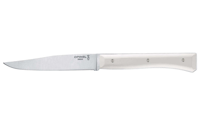 Coffret 4 couteaux de table Opinel Facette Panaché lame 11cm inox lisse