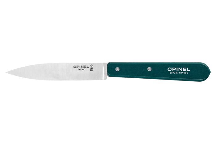 Coffret 4 couteaux Opinel Les Essentiels Primo manches en bois de charme multicolores