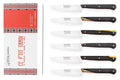 Coffret 6 couteaux d'office Le p'tit tradi Goyon-Chazeau 10cm manche grenadille
