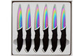 Coffret 6 couteaux steak Pradel Excellence lame 10cm revêtement titane