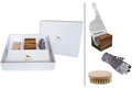 Coffret cadeau Ambrogio Sanelli mandoline à truffe XFETTA avec gant, support et brosse
