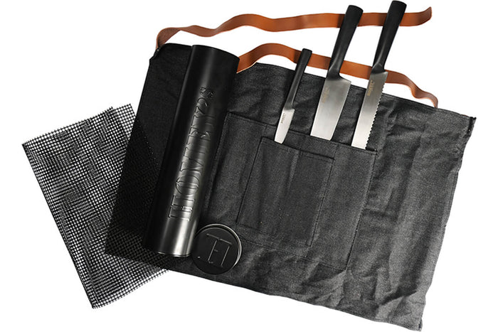Coffret cadeau barbecue Homey's Grilla 5 ustensiles