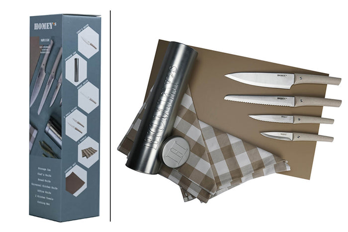 Coffret cadeau cuisine Homey's Nødigh écologique 7 pièces