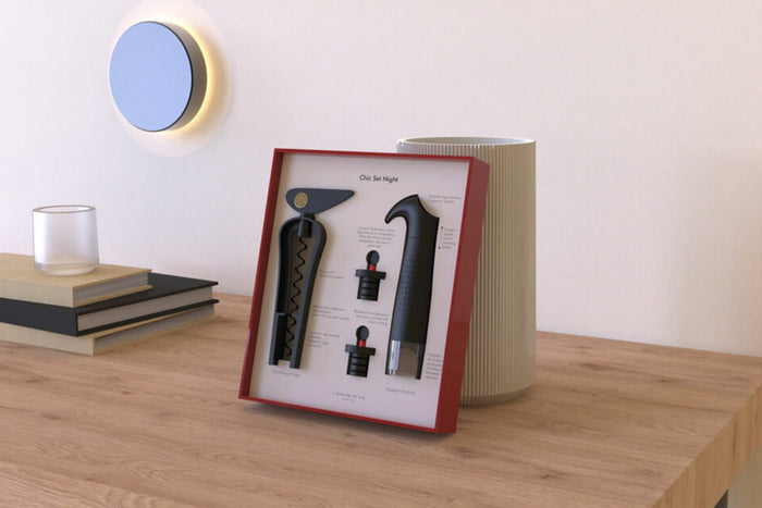 Coffret cadeau L'Atelier du Vin Chic Set Night - 4 pièces