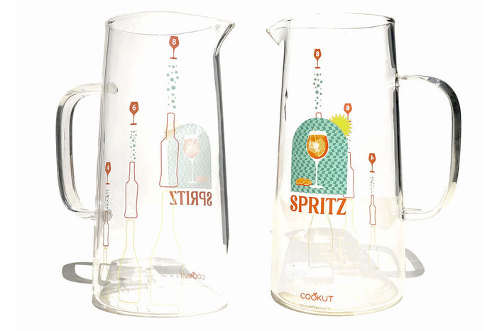 Coffret carafe à spritz Cookut Spritz 1L + 8 recettes incluses
