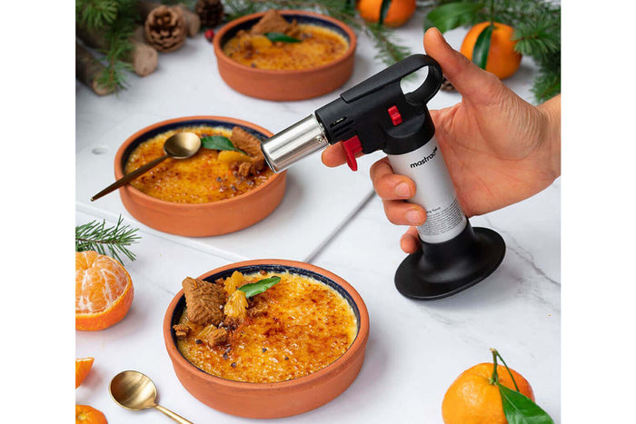 Coffret crème brûlée Mastrad 1 chalumeau + 4 ramequins