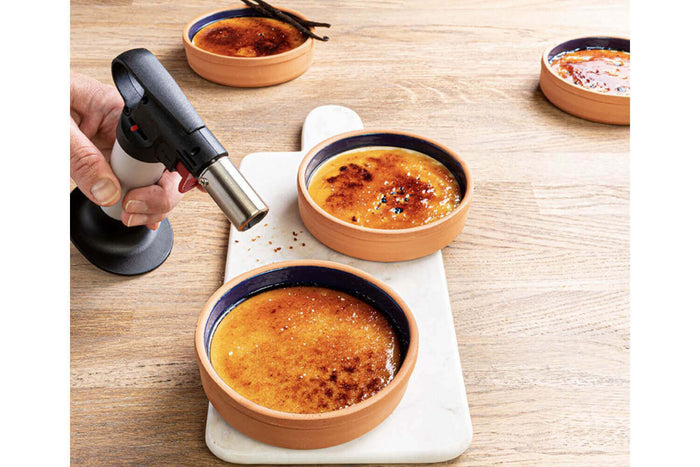Coffret crème brûlée Mastrad 1 chalumeau + 4 ramequins