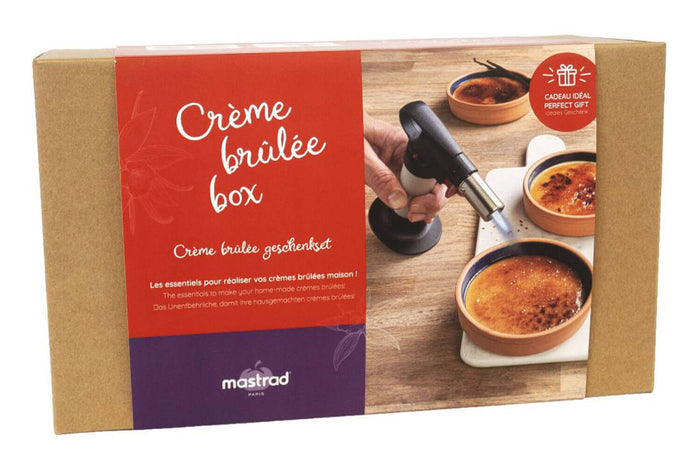Coffret crème brûlée Mastrad 1 chalumeau + 4 ramequins