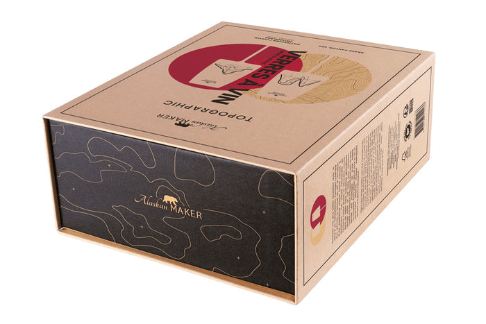Coffret de 2 verres à vin Alaskan Maker Topographic Grand Canyon & Mont Cervin
