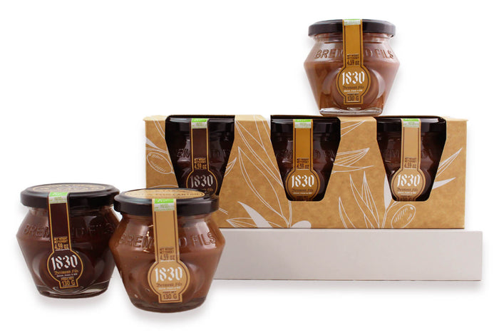 Coffret de 3 pâtes à tartiner bio Maison Brémond - 3x130g