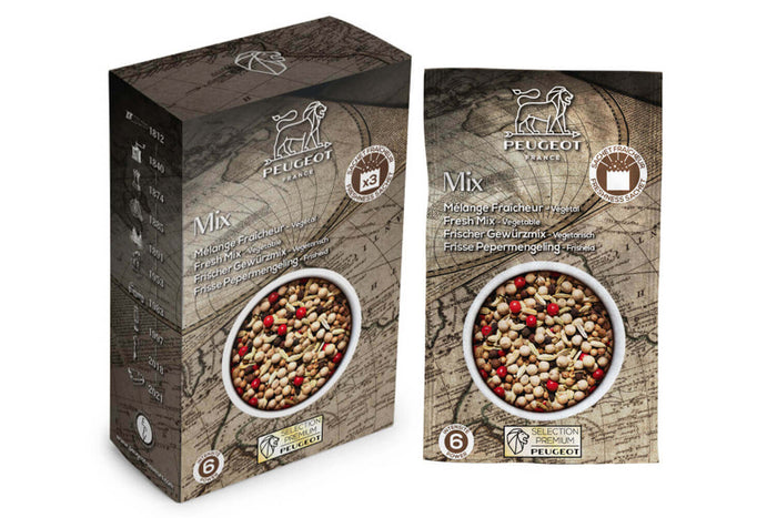 Coffret de 3 sachets fraîcheur Peugeot Premium mix fraîcheur - 3x20g