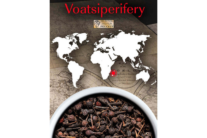 Coffret de 3 sachets fraîcheur Peugeot Premium poivre sauvage de Madagascar Voatsiperifery - 3x20g