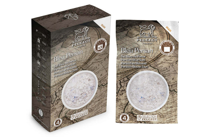 Coffret de 3 sachets fraîcheur Peugeot sel bleu Persan - 3x50g
