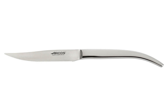 Coffret de 4 couteaux à steak Arcos Steel-Force tout en inox lame dentelée 11cm