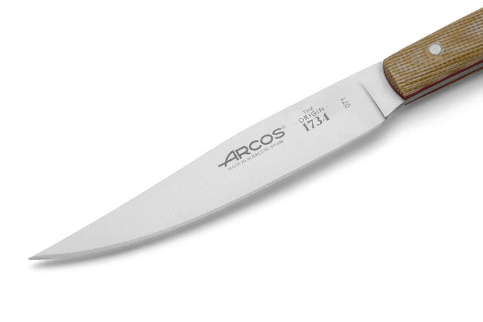 Coffret de 4 couteaux à steak Arcos The Origin manche micarta beige