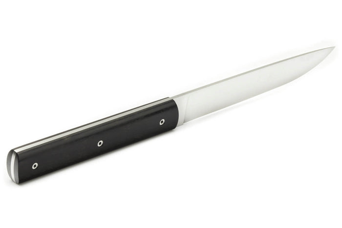 Coffret de 4 couteaux de table faits mains Perceval 888 noir