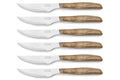 Coffret de 6 couteaux à steak/pizza Arcos lame dentelée 11cm