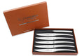 Coffret de 6 couteaux de table Laguiole en Aubrac Monobloc en inox brossé
