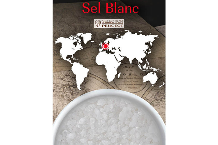 Coffret de 7 sachets fraîcheur Peugeot gros sel blanc d'Allemagne - 7x50g