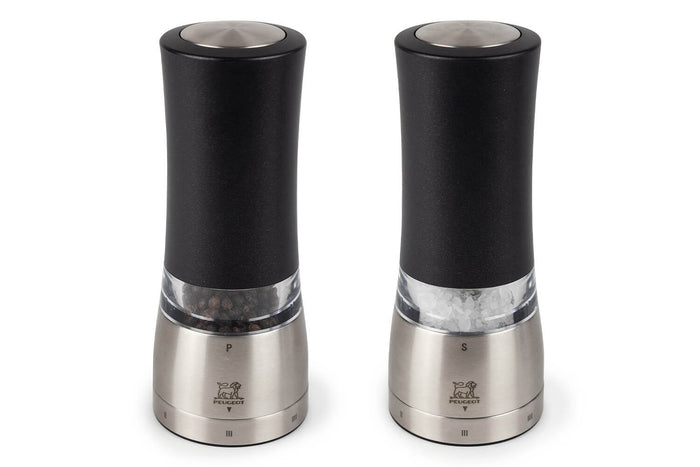 Coffret duo moulin à sel et poivre électrique Peugeot Daman