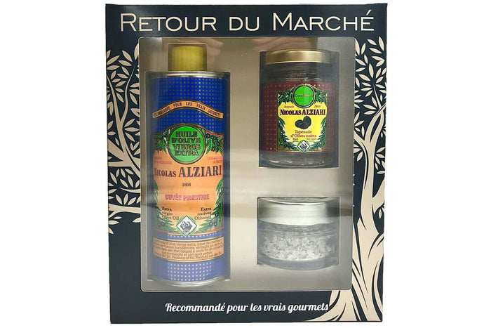 Coffret gourmand Nicolas Alziari Mon Retour du Marché - Vienne