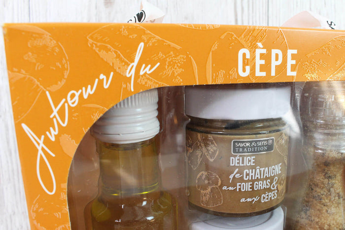 Coffret gourmand Savor&Sens Autour du Cèpe